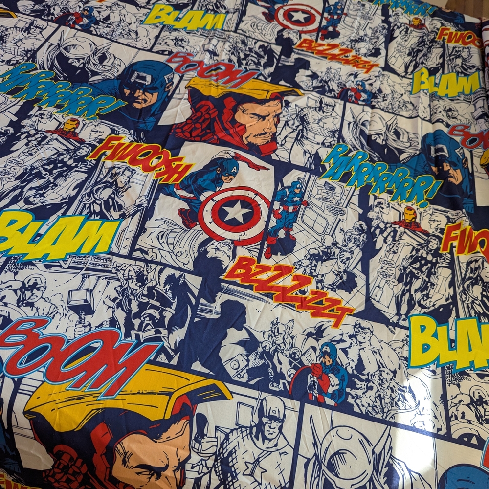 Marvel Comics Superhero Bedding Set